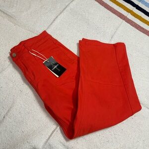 NWT Flamingals Vibrant Red Women's Jeans